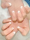 王道白フレンチネイル☆