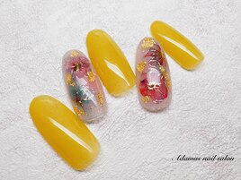 ハイビスカスネイル