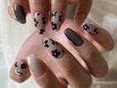 フラワーアートネイル