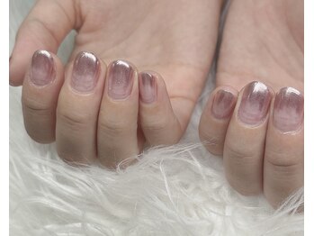 ミラーネイル/グラデーション