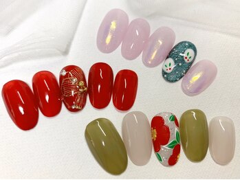 ヒミツキチの写真/【香椎駅から徒歩5分/アートが得意なサロン】お仕事向けなシンプル～カジュアルな大人かわいいデザインも♪