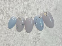 カシータ(casita)/キラキラ雪ネイル