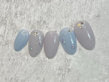 カシータ(casita)/キラキラ雪ネイル