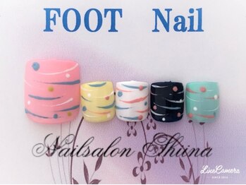 シイナ/フットネイル8000円