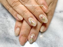 ネイルアトリエ フロラシオン/贅沢アートの褒められネイル118