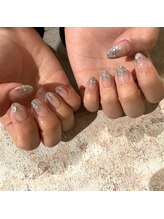 プライベートネイルサロン キャンバス(CANVAS)/ラメグラデーション