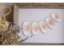 ファストネイル グランエミオ所沢店(FAST NAIL)/ミモザ 春休み 【11840】