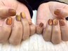 【ネイル】《大人気☆》マグネットorフラッシュワンカラー¥8100