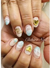 チヒロネイル/夏のビーチネイル