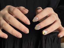 ソレイユ トータルビューティー(sole‘il total beauty)/チグハグネイル