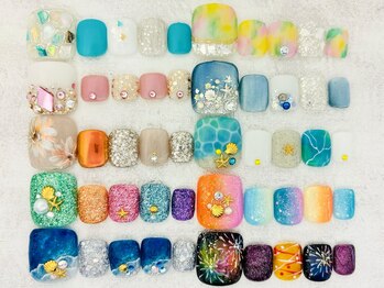ネイルエイム(Nail eim)/フットネイル★夏★サンダル