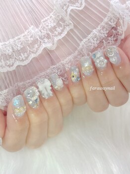 ファラウェイネイル(Faraway nail)/ブライダルネイル☆