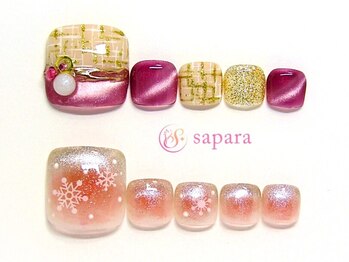 津田沼ネイルサロン サパラ(sapara)/フット定額☆￥6.499　150種☆
