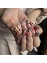 リノン(Linon)/バレンタインネイル