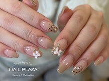 ネイルプラザ 河原町OPA店(NAIL PLAZA)/ちゅるんレオパード