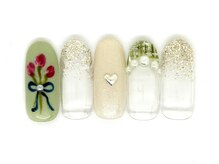 ディーネイル 天王寺(D-nail)/2026春デザインコンテスト　3番