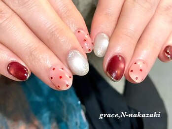 グレースドットエヌ ナカザキ 梅田中崎町店(grace.N-nakazaki)/sprinng*nail
