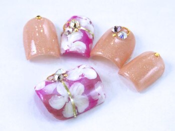 アンジュ(Ange)/フット定額アート10本付¥7020