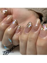 フルール ブルー(fleur bleue)/前撮り用ネイル