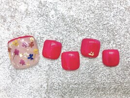 【初回オフ無料】フラワーネイル