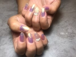 GELーX2本アート