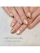 トップノッチネイルズ(TOP NOTCH NAILS)/ゴールドミラー×マグネット