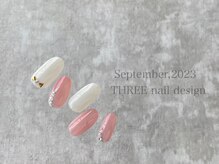 スリー(THREE)/September 2023/nail design