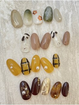 ネイルアンドアイラッシュ グレース 川西店(nail&eyelash Grace)/11月川西限定デザイン