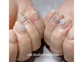 チェック・薔薇チェーン・ハート