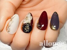 アロンジェ 甲府中央店/和柄ネイル☆