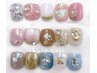 フット☆【親指アート/50種類】選べる定額デザイン☆¥6480