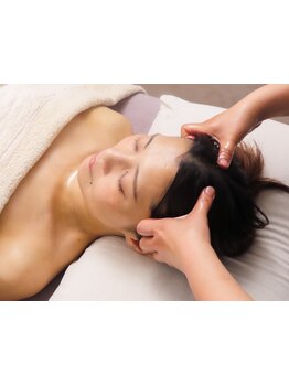 ヘッドスパで癒されたい