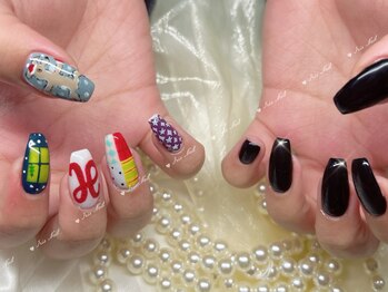 アイリスネイル 大塚(Iris Nail)/持ち込み手描きデザイン