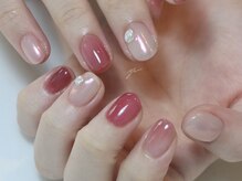 ネイルズ バイ ユイ 外苑前(Nails by Yui)/シンプルニュアンスネイル