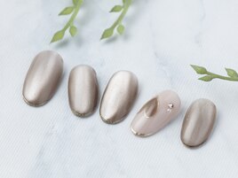 マグネットハートネイル