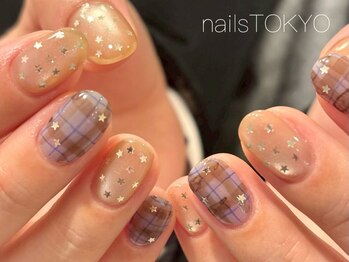 ネイルズトーキョー(nails TOKYO)の写真/長さだしで美フォルム仕上げ♪爪の長さ・形にコンプレックスがある方へ★TRENDパーツで華やかな指先に☆