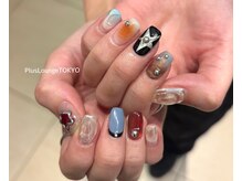 プルースラウンジ トウキョウ(Plus Lounge TOKYO)/海外風★個性派アートネイル♪