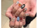 海外風★個性派アートネイル♪