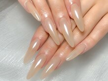 ウルネイル(Uru nail)/長さだしシンプルネイル