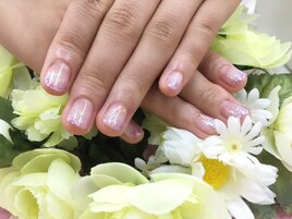 パールパープル☆ラメグラデ