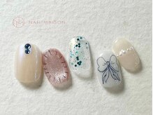 ネイルメゾン 梅田(NAIL MAISON)/マグネットリボンホログラム