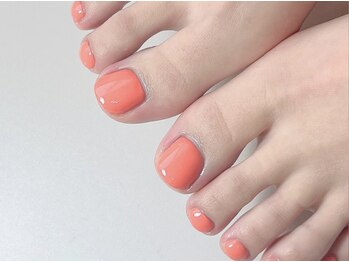 フットネイルワンカラー