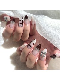 チェックネイル