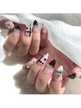 チェックネイル