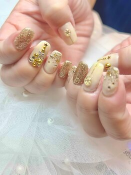 クローバーネイル(clover nail)/クリスマスネイル