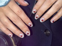 アトリエループ(atelier Loop by shiho)/shihoハートフラッシュネイル