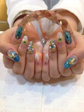 エスフィーネイルサロン ブリーユ(Esfy nailsalon Brille)/ターコイズ