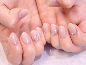 ラルネイル 大宮(Lull. nail)/＊星ホロ＊ワンカラー＊