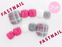 ファストネイル 大阪梅田店(FAST NAIL)/夏ネイル　ガラス　【11395】