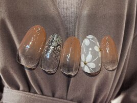 フラワーネイル